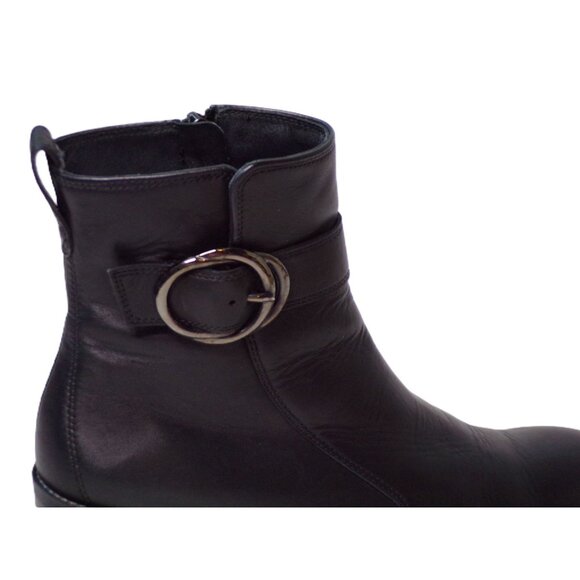 🆕PAUL GREEN Vanessa Block Heel Ankle Bootie Boot 8 Black - Picture 11 of 16